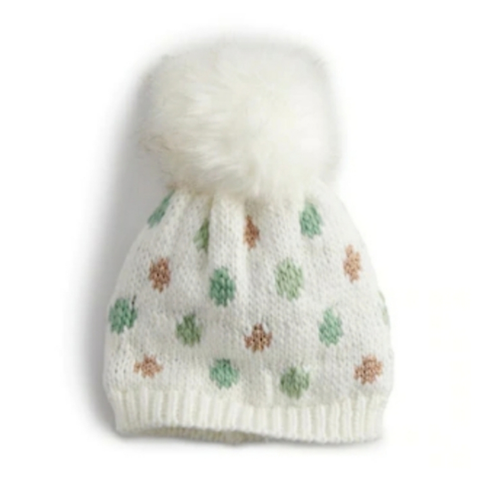 SALE! LC LAUREN CONRAD POLKA DOT BEANIE HAT.
